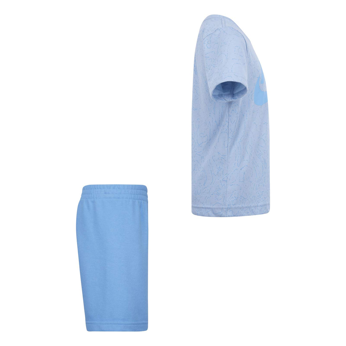 NIKE JNR NSW CLUB SSNL SHORT SET BLUE