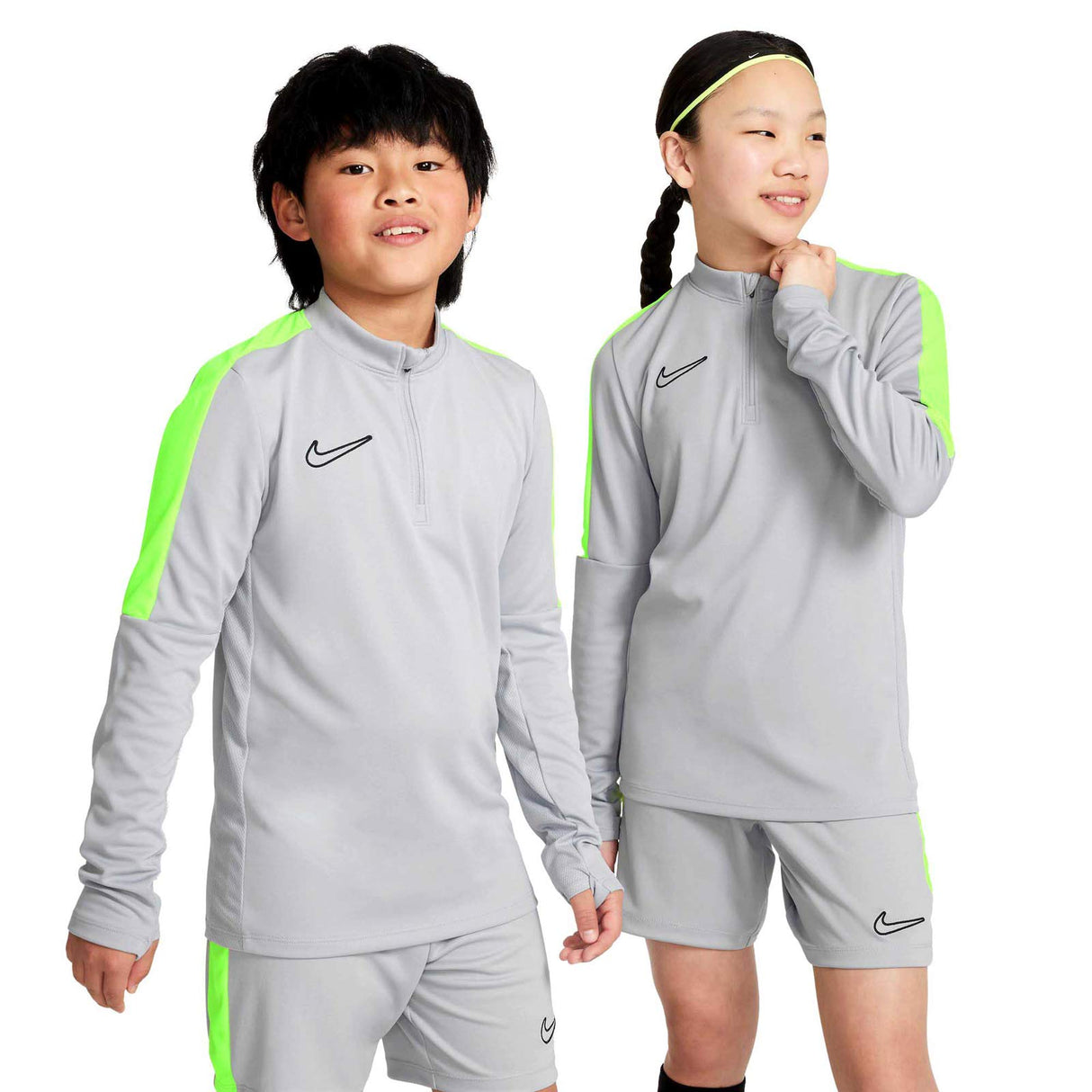 Nike Boys DF Acad 23 Drill Top BR Grey