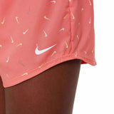 Nike Girls DF One HR Short Logo Print Pi