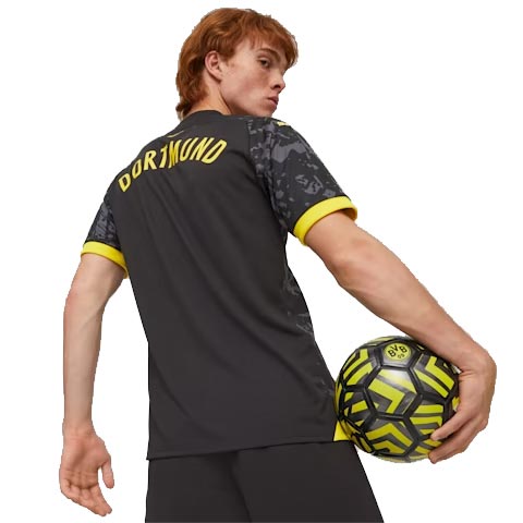Puma BVB 23 Away Jersey Black