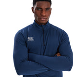 Canterbury Mens Seamless HZ Top Navy