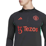 adidas Man Utd 23 Training QZ Top Black