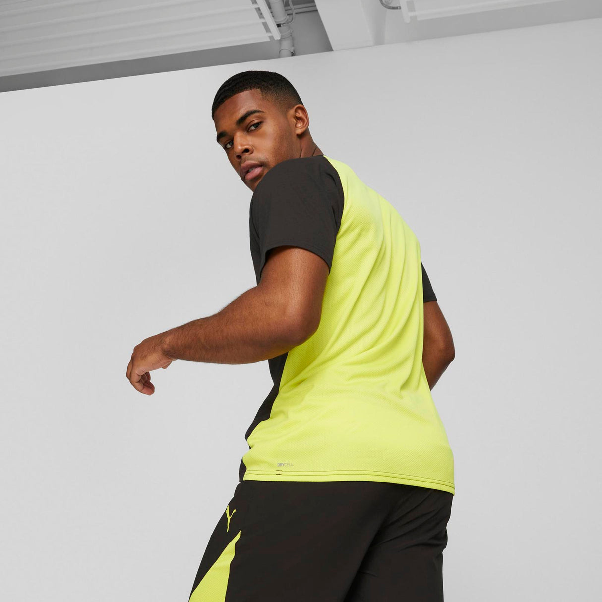 Puma Mens Triblend Ultrabreathe Tee Blk