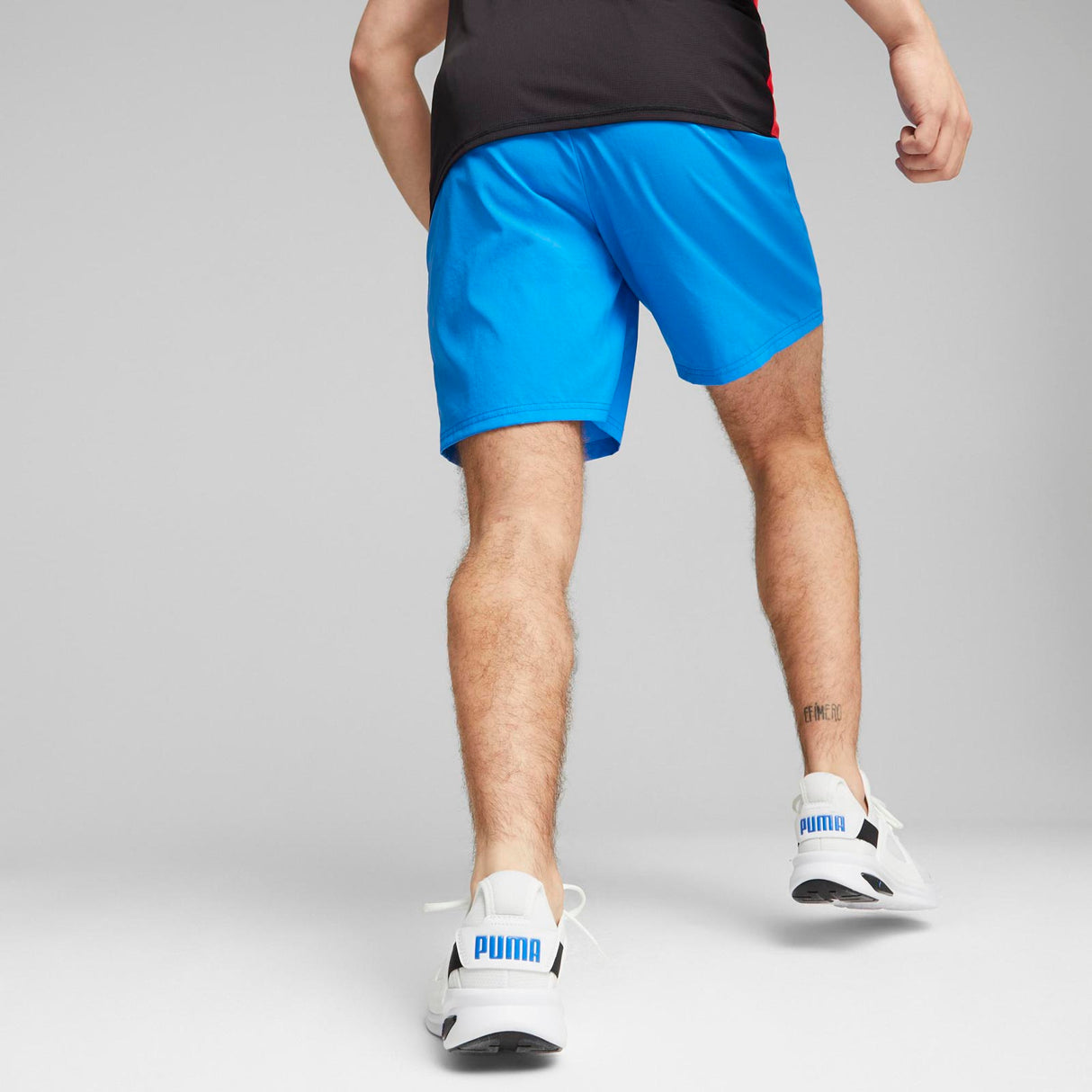Puma Mens Run Fav 2in1 Short Blue