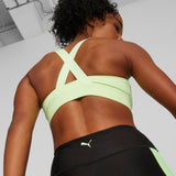 Puma Wmns Mid Impact Fit Bra Green