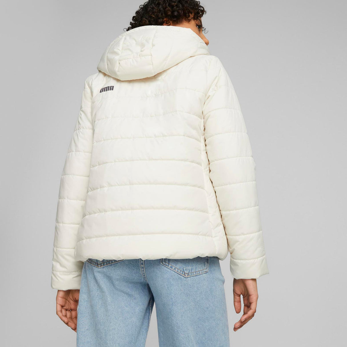 Puma Wmns ESS Hooded Padded Jacket White