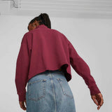 Puma Wmns HER High Neck TR HZ Top Maroon