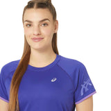 Asics Womens Icon SS Top Purple