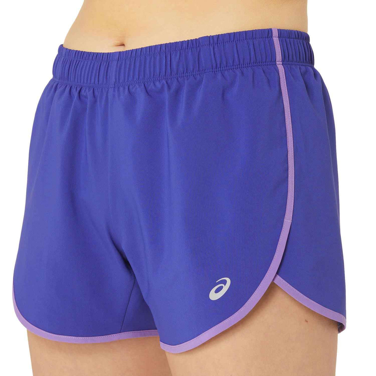 Asics Womens Icon 4in Short Purple