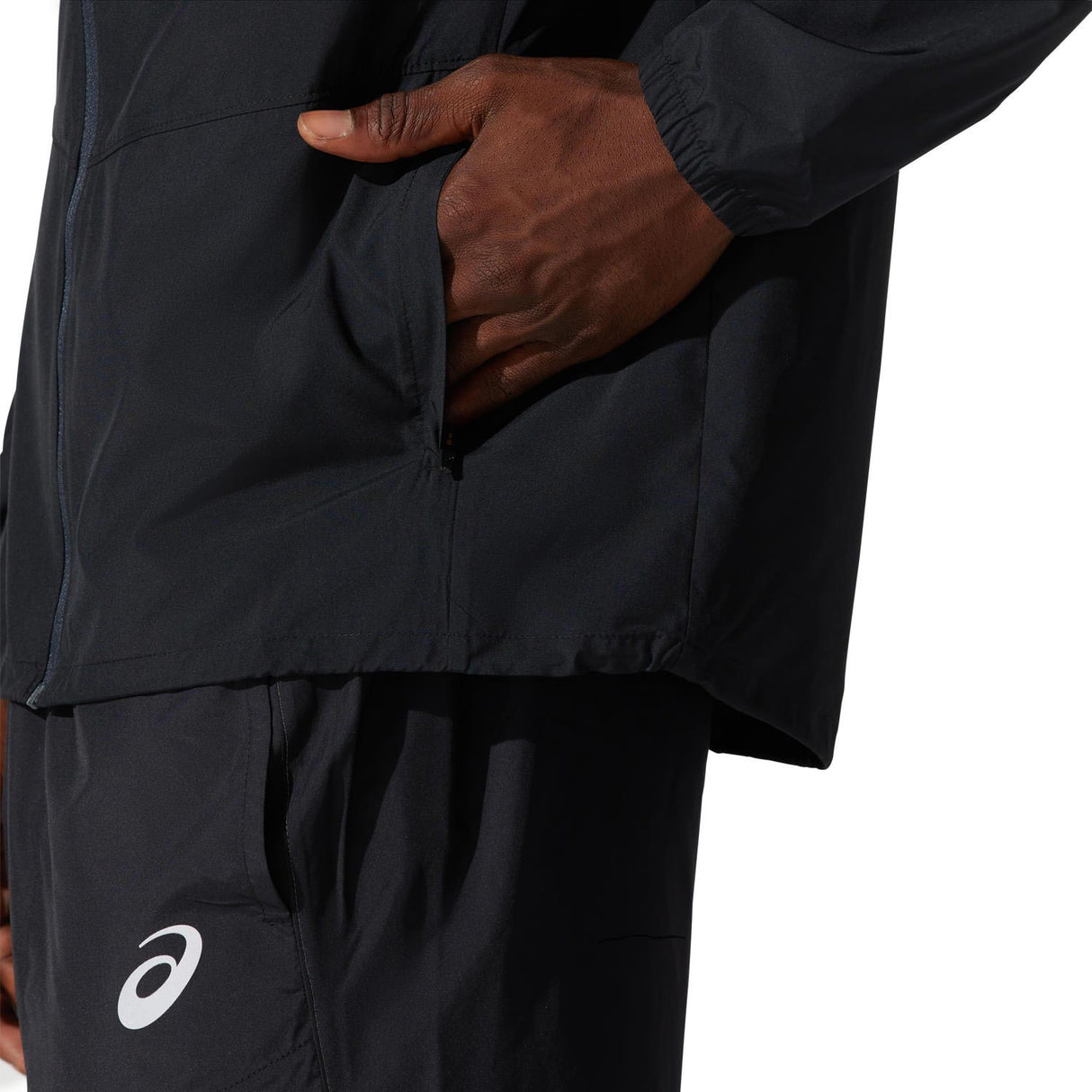 Asics Mens Core Jacket Black