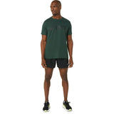 Asics mens Big Logo Tee Green