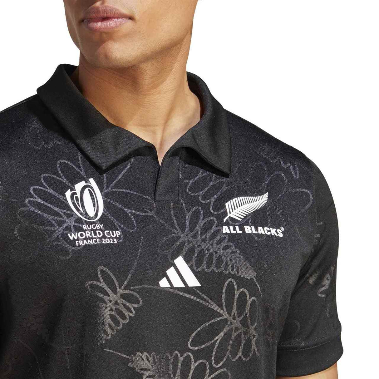 adidas All Blacks RWC Home Jersey Black