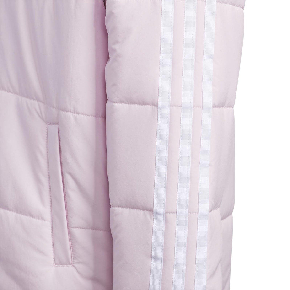 adidas Jnr Girls Pad Jacket Pink