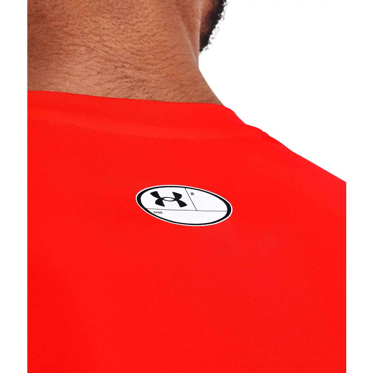 UA Mens HG Armour Comp SS Red