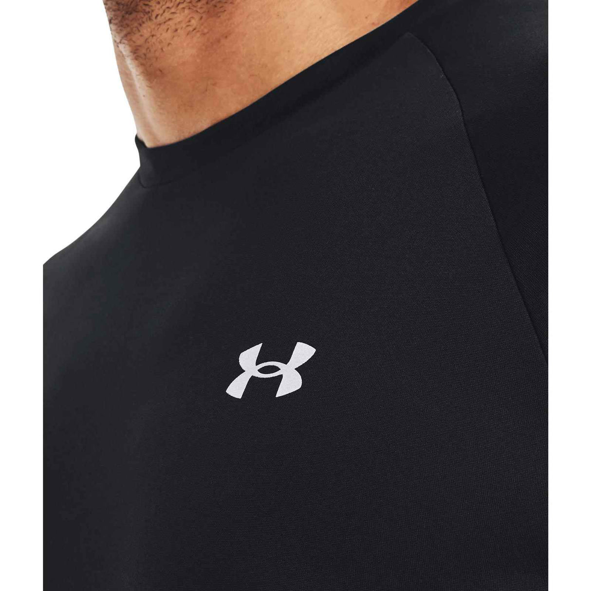 UA Mens Tech Reflective SS Black