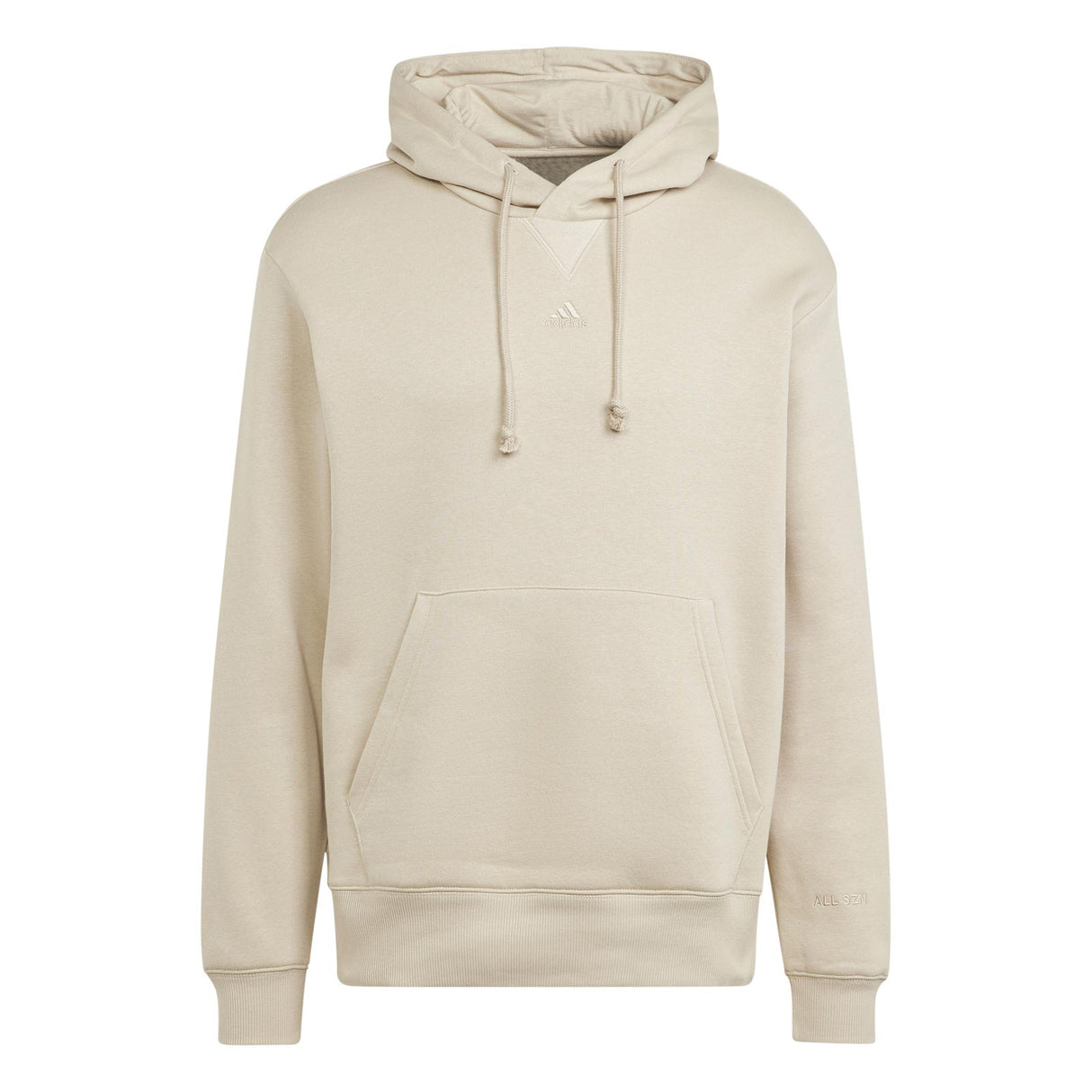 adidas Mens All SZN Hoodie Beige