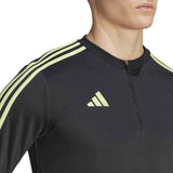 adidas Mens Tiro 23 CB TR HZ Top Black