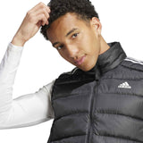 adidas Mens ESS 3S L Down Vest Black