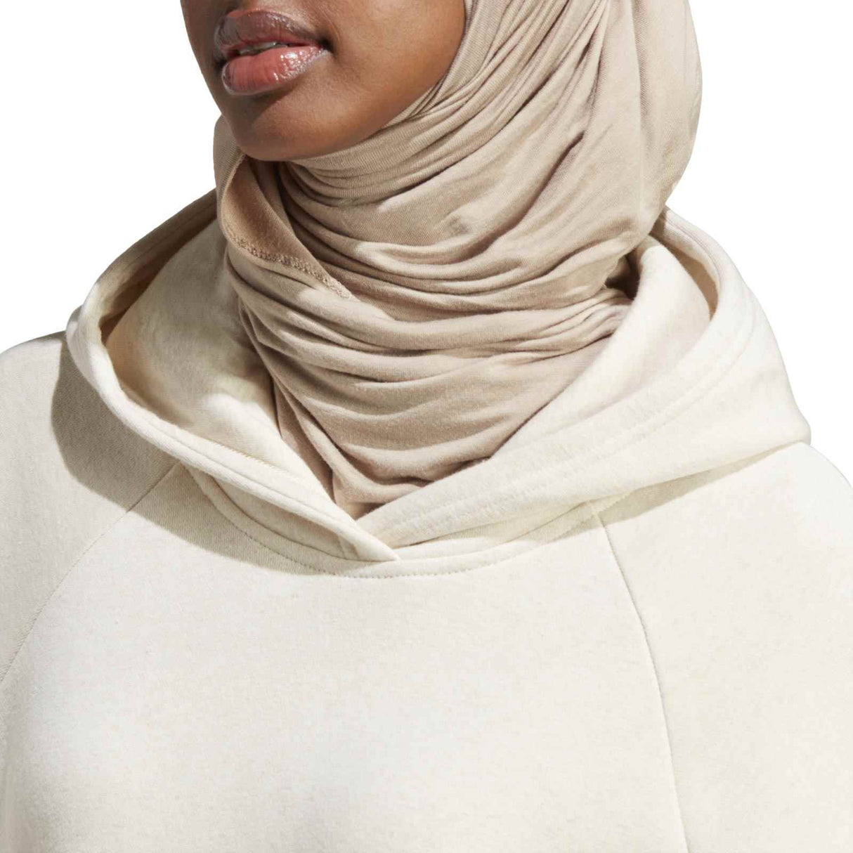 adidas Womens ALL SZN BF Hoodie Cream