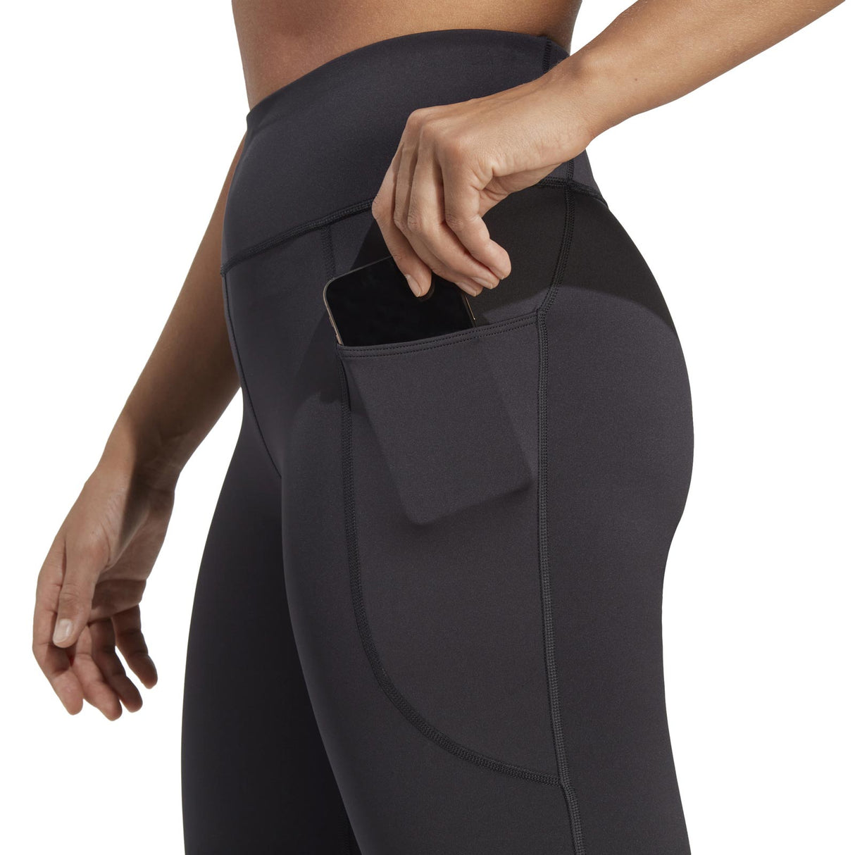 adidas Womens Daily Run 1/1 Tight  Black