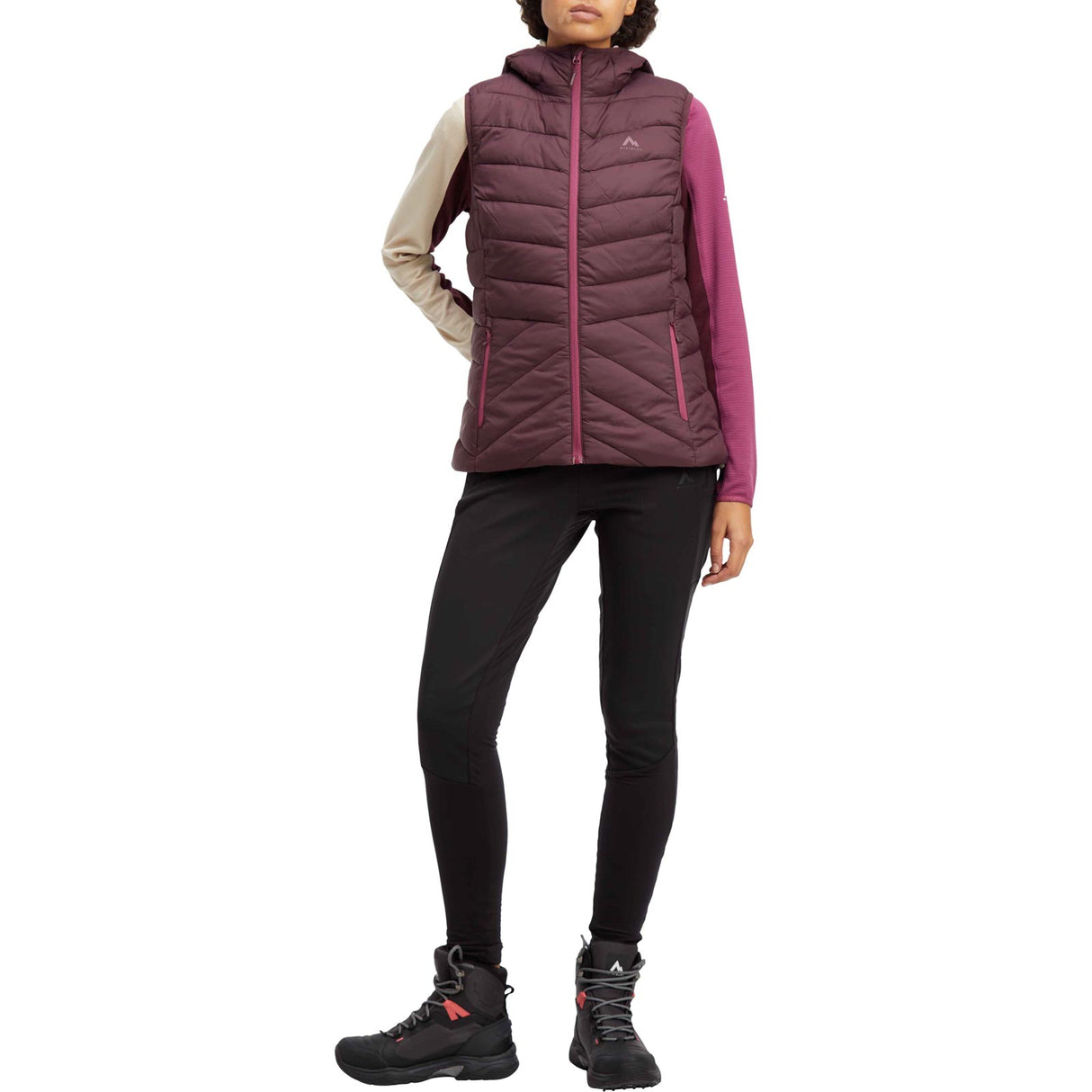 MCKINLEY Joris WMNS VEST PINK