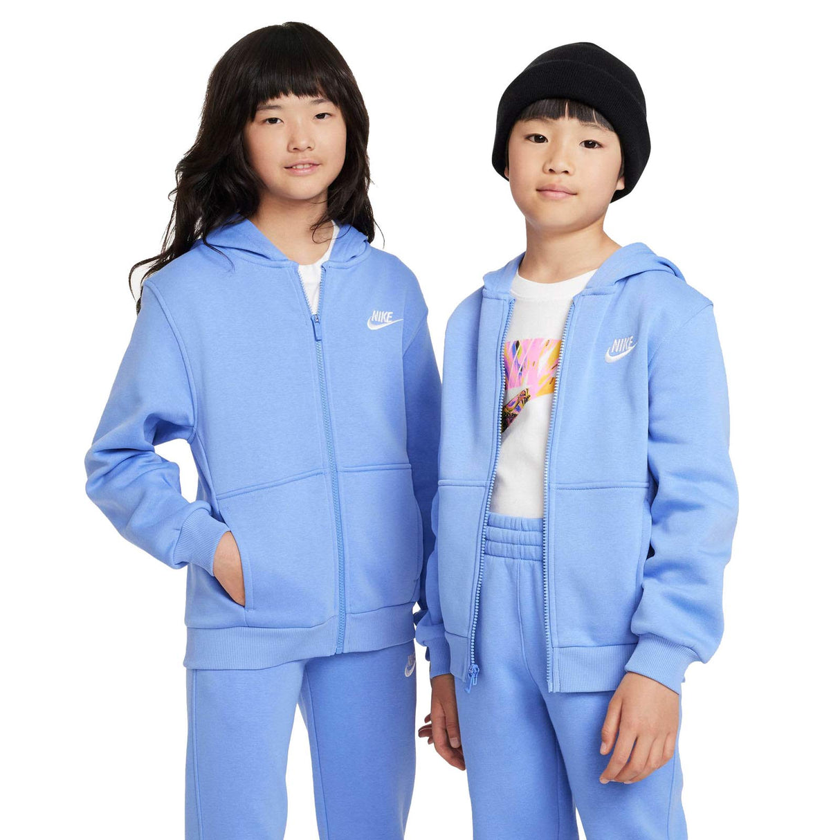 Nike Kids NSW Club Fleece LBR Hoody Blue