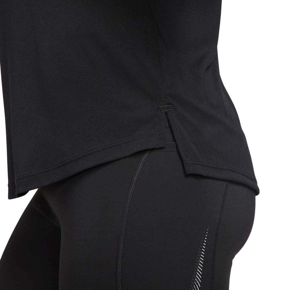 Nike Wmns NK DF Swoosh HBR SS Top Black