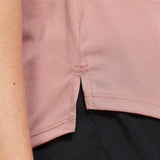 Nike Wmns NK DF Swoosh HBR SS Top Red