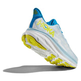 Hoka Clifton 9 Mens White / Blue