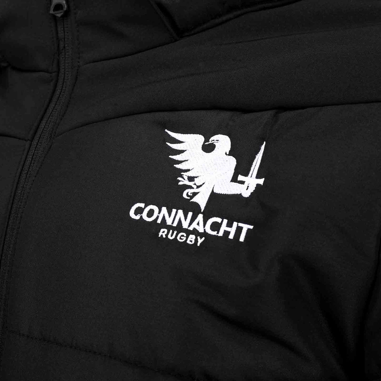 Macron Connacht 23/24 Padded Jacket Blk