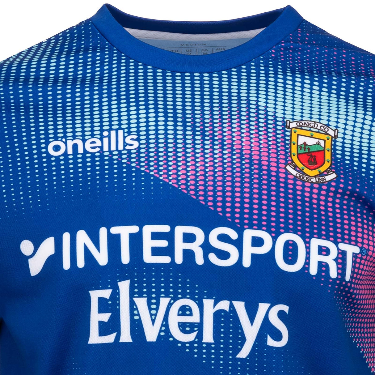 O'Neills Mayo 23 Pre Match Top Blue