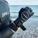 Zone3 Heat-Tech Neoprene Swim Gloves Blk