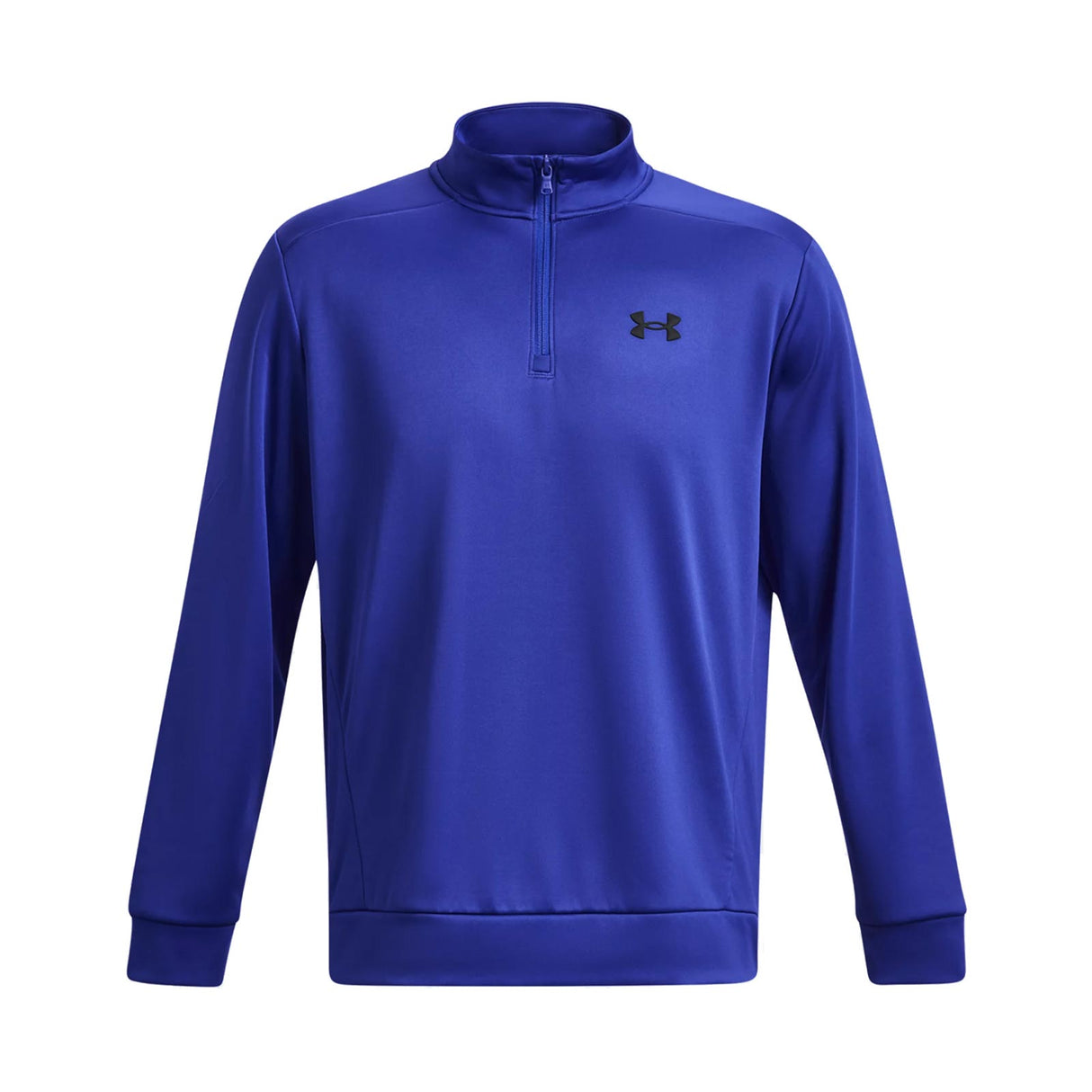 UA Mens Armour Fleece QZ Blue