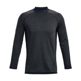 UA Mens CG Armour Twist Mock Grey