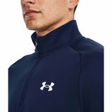 UA Mens Armour Fleece 1/4 Zip Navy
