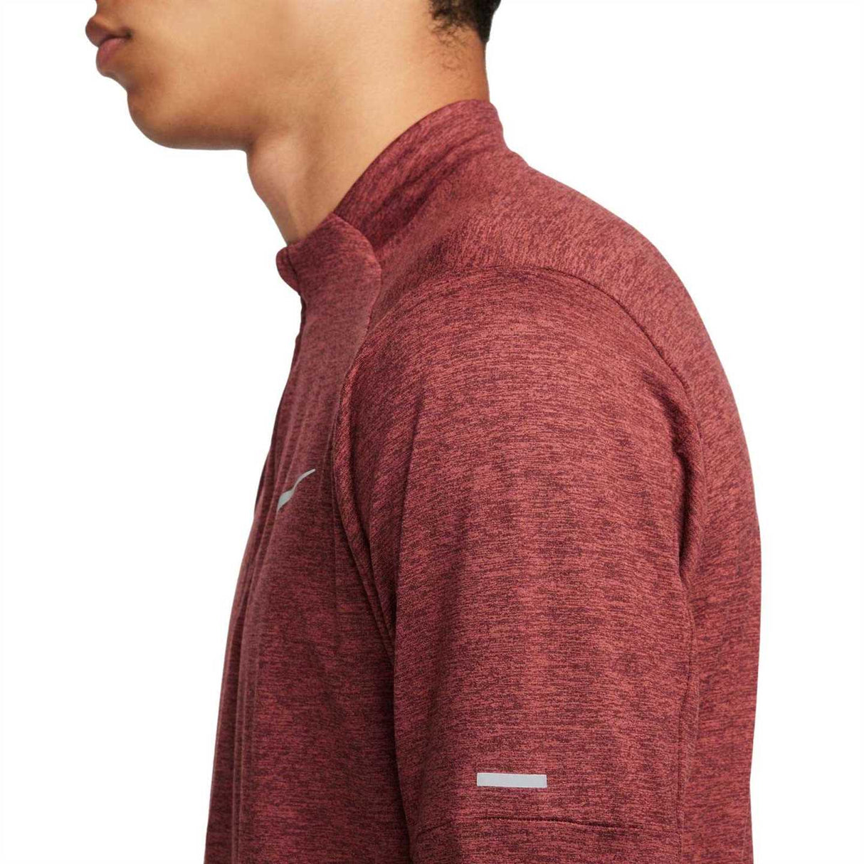 Nike Mens DF ELMNT HZ Top Red