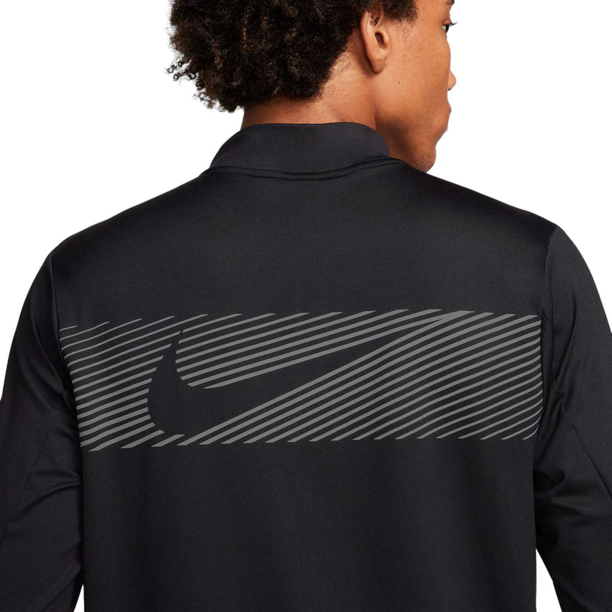 Nike Mens DF ELMNT HBR Flash HZ Top Blk