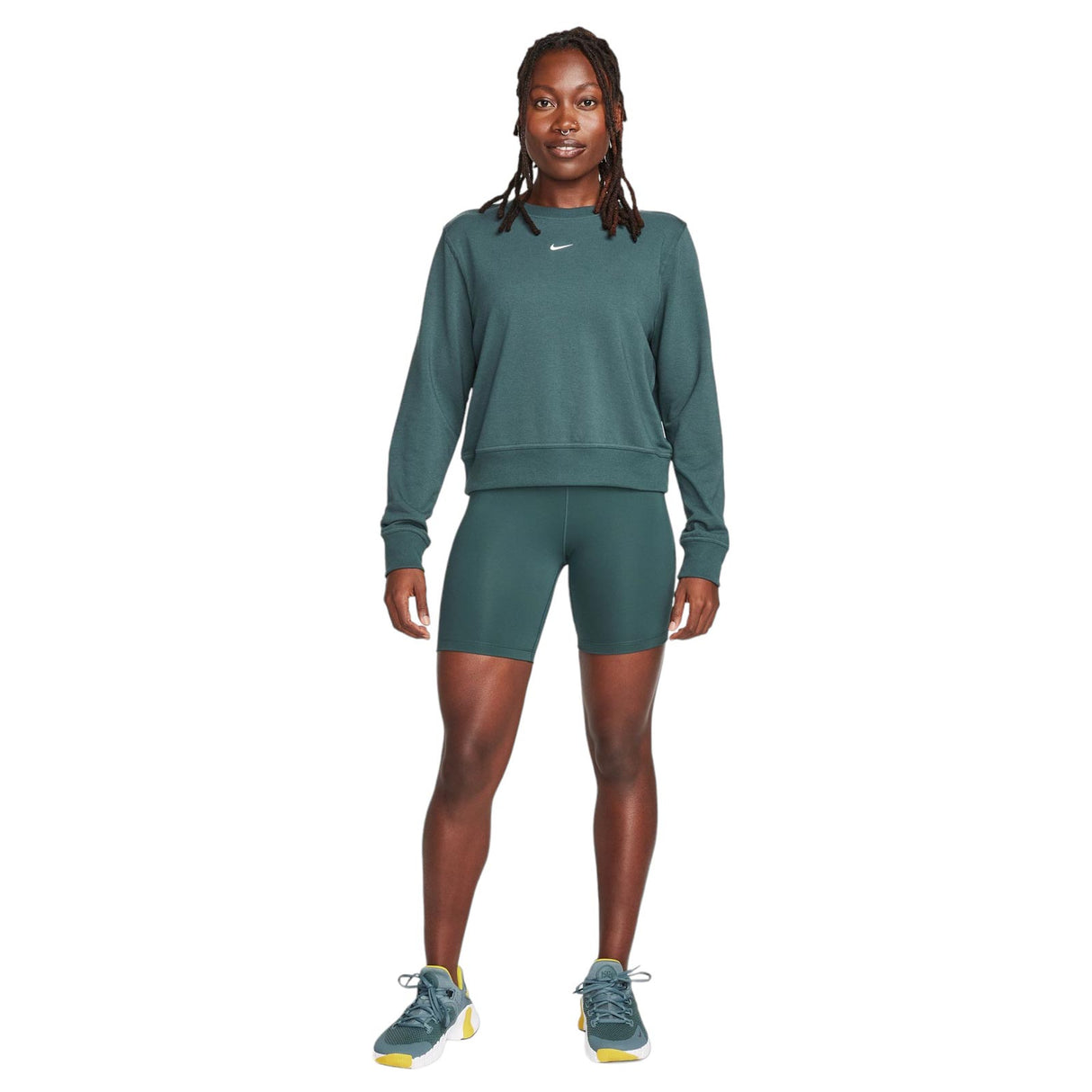 Nike Wmns One DF LBR Crew Green