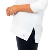 Bodylogic JS Wave Waffle Sweatshirt Wht