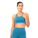 Bodylogic JS Soul Cross Back Bra Teal