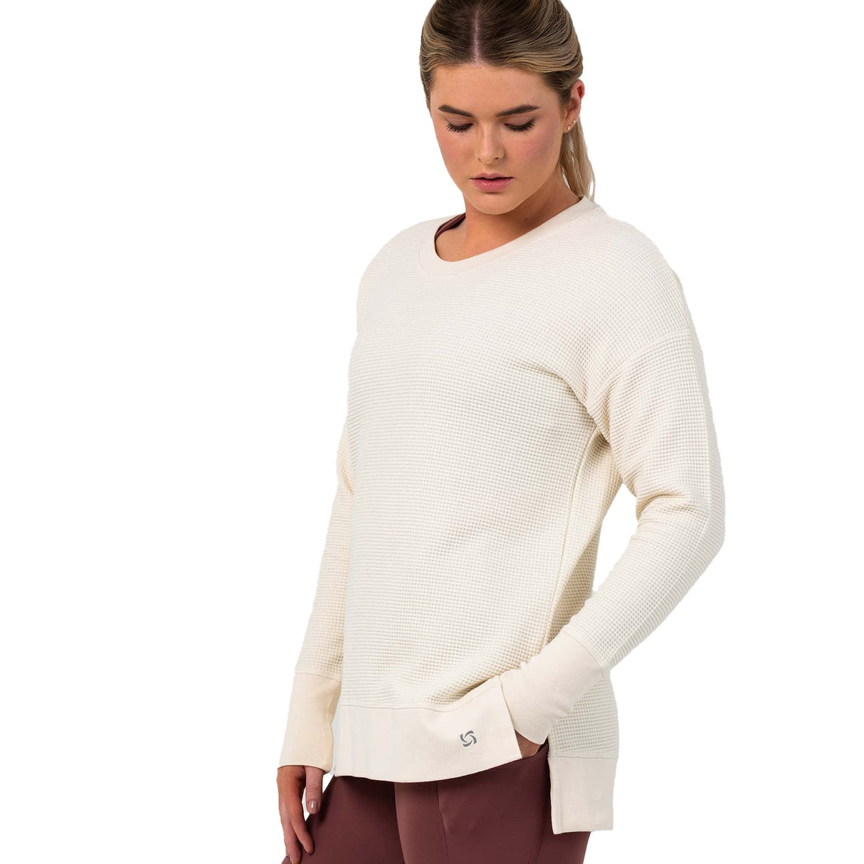 Bodylogic JS Wave Waffle Sweatshirt Crm