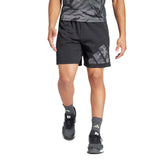 adidas Mens WO Knitlogo 7in Short Black