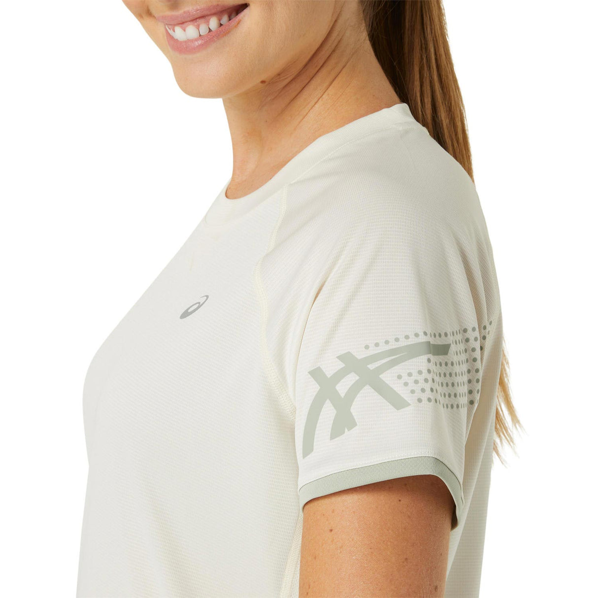Asics Womens Icon SS Top Grey