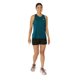Asics Womens Core Tank Green