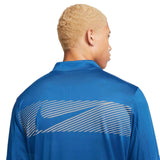 NIKE MENS DF ELMNT TOP HZ FLASH HBR BLU