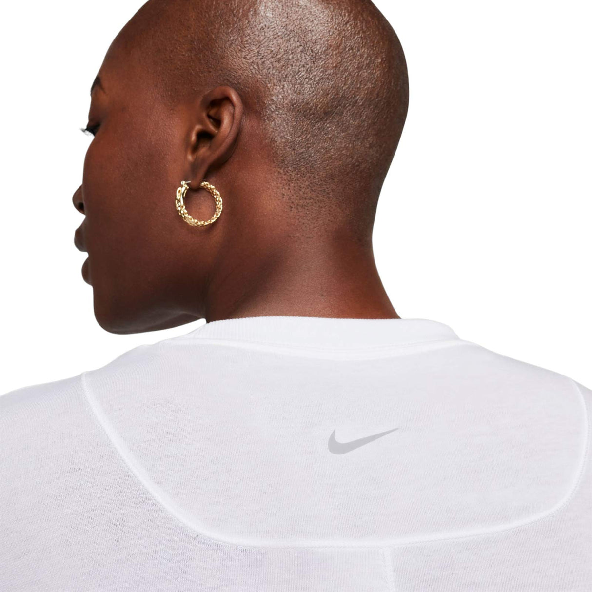 Nike Wmns One Relaxed DF SS Top White