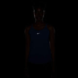 Nike Wmns One Classic DF Stripy Tank Blu