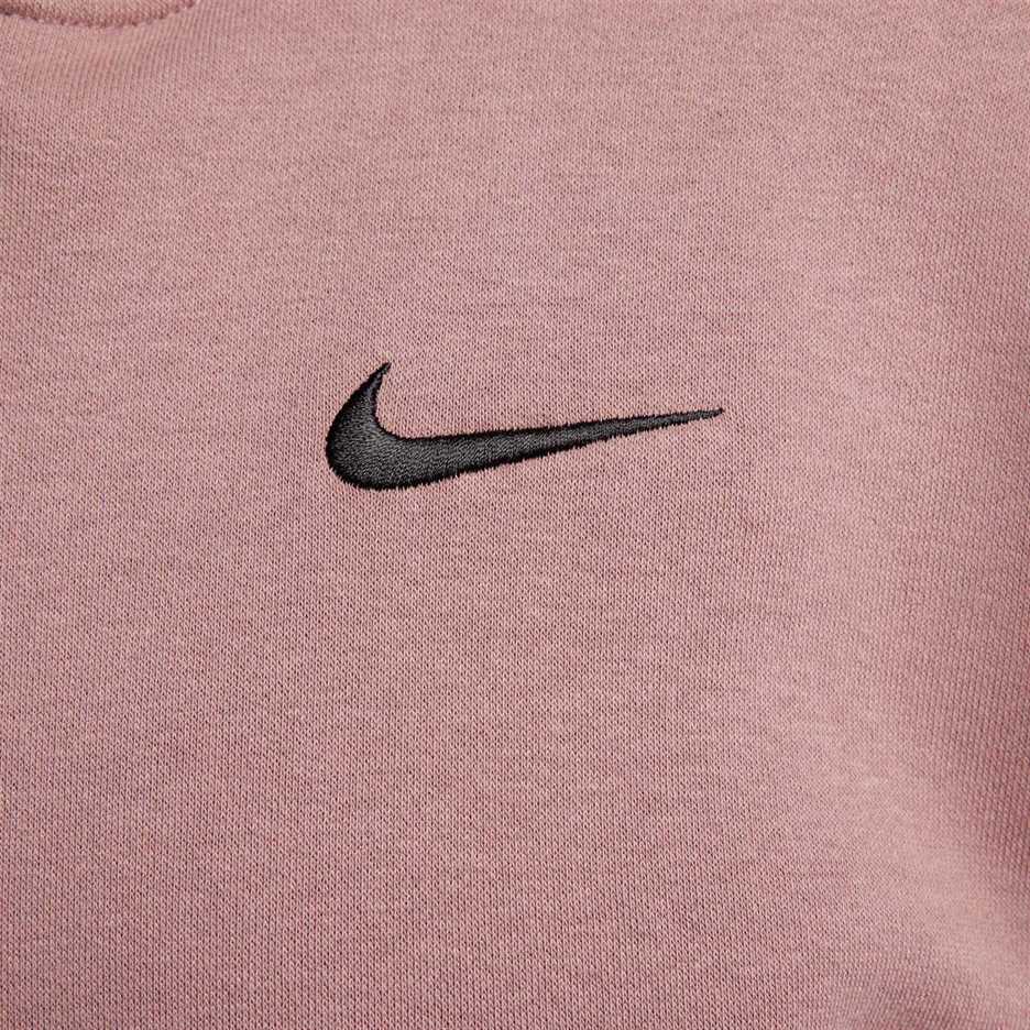 Nike Wmns NSW PHNX FLC FZ OS Hoody Brown