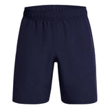 UA Mens Woven Wdmk Shorts Navy