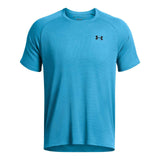 UA Mens Tech Textured SS Blue